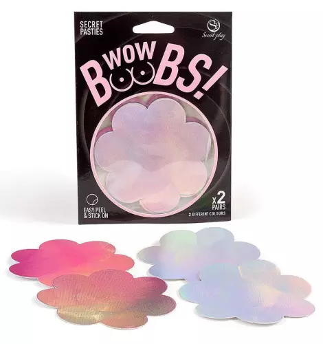 Brustwarzenabdeckung Wow boobs flower – 1/4