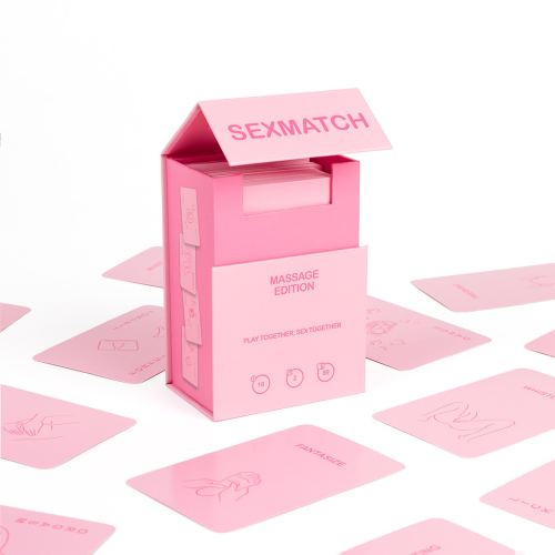 Jeu de cartes Sexmatch massage edition