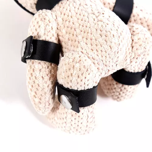 Teddybär-Schlüsselanhänger mit Knebel Teddybear Fetish – 6/6