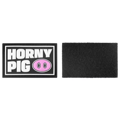 Horny Pig Tag with Velcro – 3/3