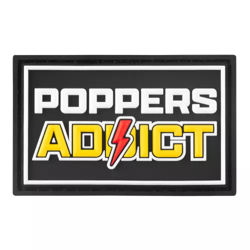 Poppers Addict Tag with Velcro – 1/3