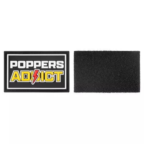 Poppers Addict Tag with Velcro – 3/3