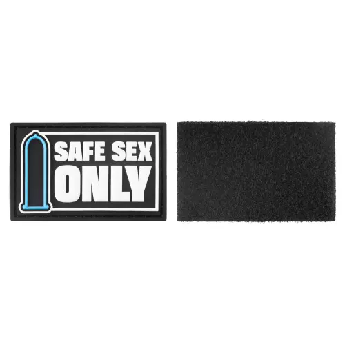 Safe Sex Only Tag with Velcro – 3/3