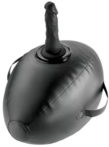 Aufblasbares ovales Kissen Love ball 14 x 4.2cm – 1/5