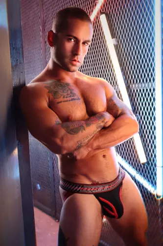 Jockstrap Gymnetixxx Schwarz-Rot – 5/12