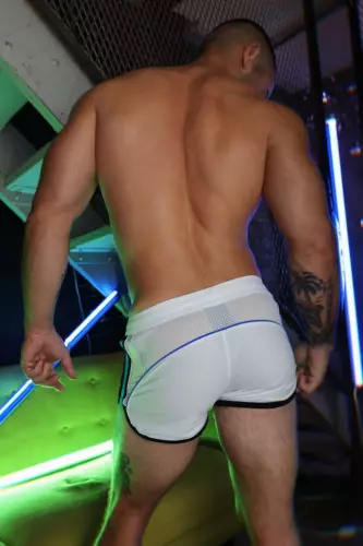 Kurze Hose Gymnetixxx Weiß – 4/12