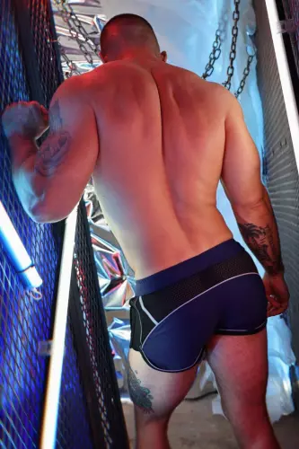 Kurze Hose Gymnetixxx Dunkelblau – 4/12