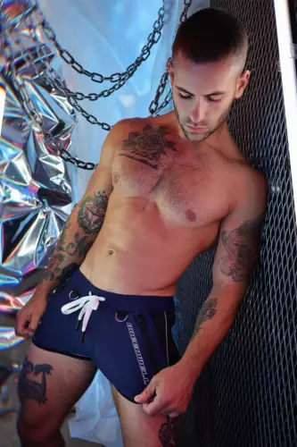 Kurze Hose Gymnetixxx Dunkelblau – 5/12