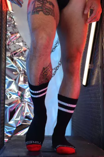 Socken Gymnetixxx Schwarz – 3/4