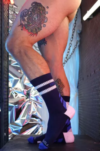 Socken Gymnetixxx Marineblau – 5/7