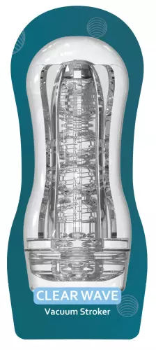 Transparenter Masturbator Clear Wave – 2/4