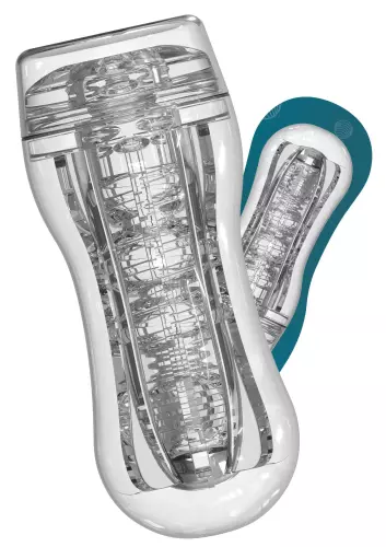 Transparenter Masturbator Clear Wave – 3/4