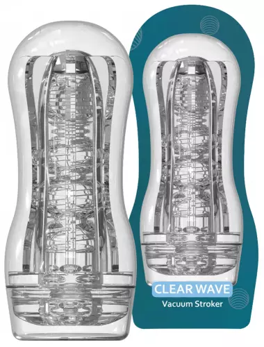 Transparenter Masturbator Clear Wave – 4/4