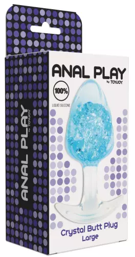 Transparenter Plug Crystalbutt L 9 x 4,5 cm – 2/4