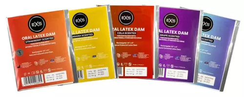 Zahnschutz aus Latex 10 x 6 cm Banane – 2/2