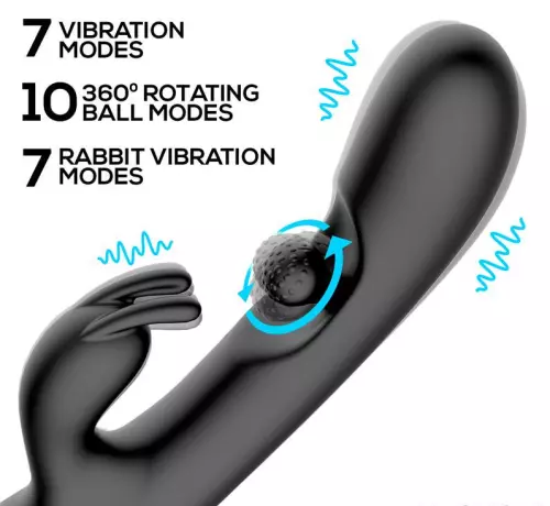 Vibrator Kaninchen Patty 14 x 3,6 cm – 8/9