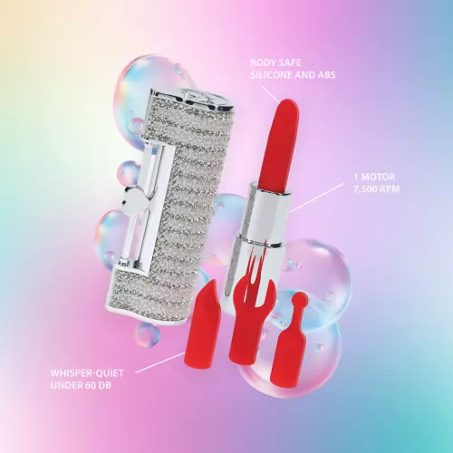 Mini-Vibrator 4 Aufsätze Angel Silber – 6/7