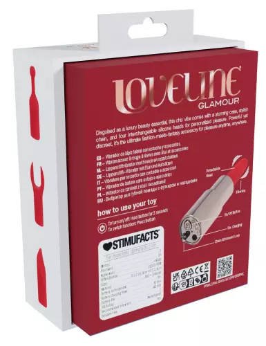 Mini-Vibrator 4 Aufsätze Angel Rose – 7/7