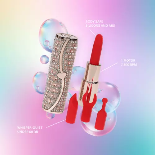 Mini-Vibrator 4 Aufsätze Tiffany Rose – 6/7