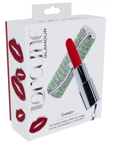 Mini-Vibrator 4 Aufsätze Candy Grün – 2/7