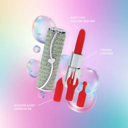 Mini-Vibrator 4 Aufsätze Candy Grün – 6/7