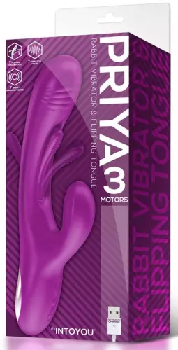 Vibro-Kaninchen Priya 14 x 3,6cm – 2/6