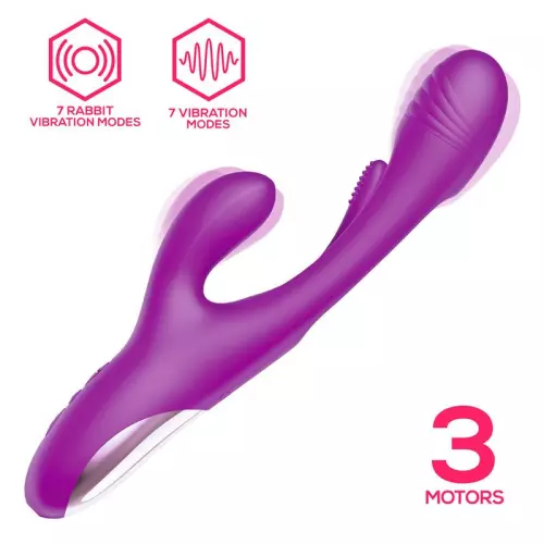 Vibro-Kaninchen Priya 14 x 3,6cm – 3/6