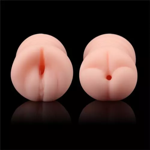 Masturbator 2 Öffnungen Vagina-Anus Virgin-skin blowout Rose – 2/10