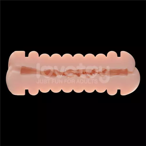 Masturbator 2 Öffnungen Vagina-Anus Virgin-skin blowout Rose – 5/10