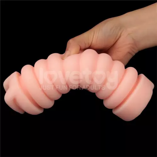 Masturbator 2 Eingänge Vagina-Anus Virgin-skin blowout Blau – 4/11