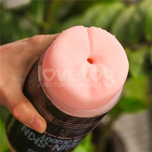 Masturbator 2 Eingänge Vagina-Anus Virgin-skin blowout Blau – 7/11