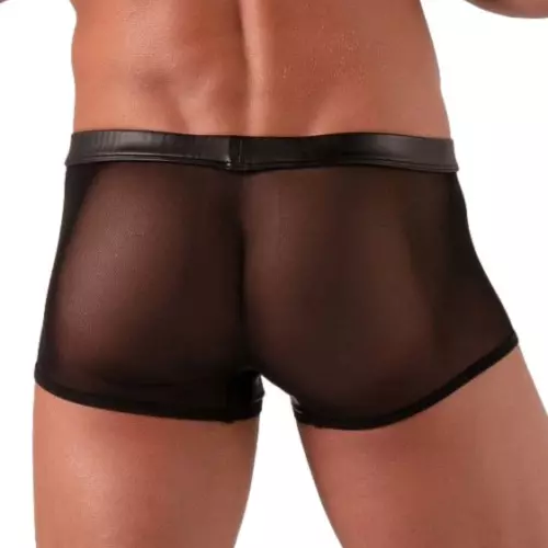 Boxer mit Reißverschluss Rebel Schwarz – 2/6