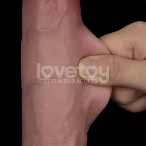 Vibrierdildo Sliding-skin pro II 21 x 5cm – 12/14