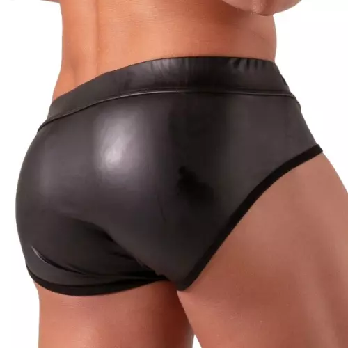 Slip mit Schnürung Bondage Schwarz – 2/4