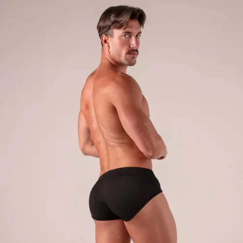 Slip mit Schnürung Laced Schwarz – 5/6