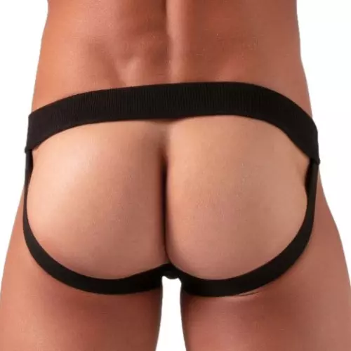 Jockstrap mit Schnürung Laced Schwarz – 2/7