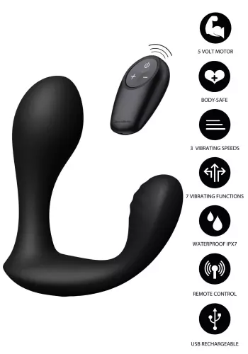 Prostatastimulator vibrierend Bullseye 10 x 4 cm – 3/5