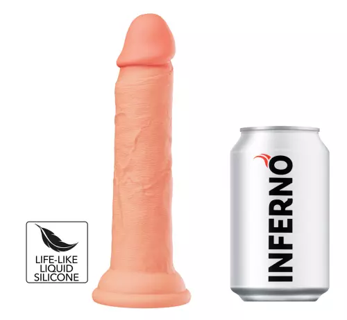 Dildo Dickdong Fleischfarben M 17 x 3,7 cm – 1/7