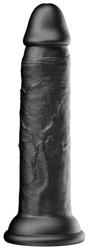 Dildo Dickdong Schwarz L 18 x 3,8 cm – 4/7