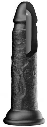 Dildo Dickdong Schwarz L 18 x 3,8 cm – 5/7