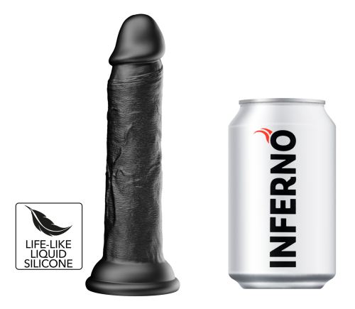 Dickdong dildo zwart S 15 x 3.2cm