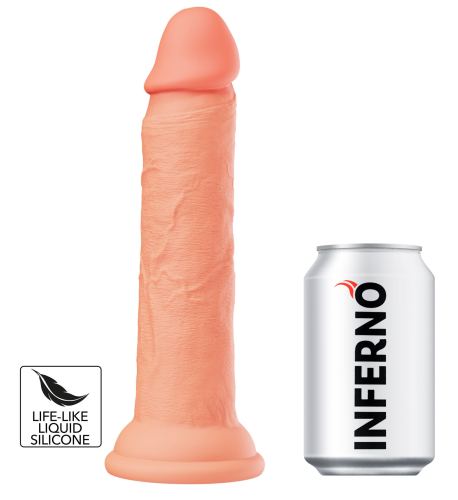 Dickdong dildo huidskleur 21 x 4.4cm