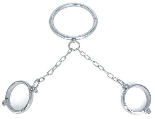 Halsband mit Handschellen Neckop 37cm