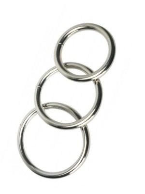 Cock Rings Metall 3er Set