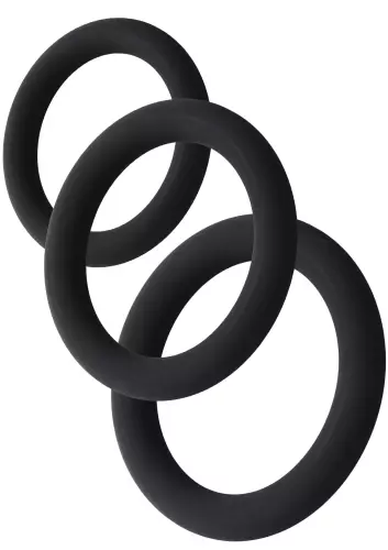 Set aus 3 Cockrings Stamstart Schwarz – 1/6