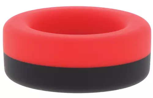 Cockring Prolong Power Black-Red 30mm – 3/5