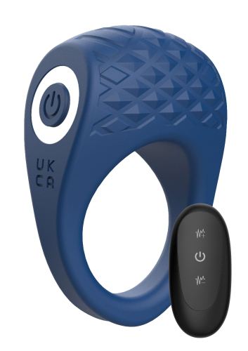 Cockring vibrant Vicious 35 mm Bleu