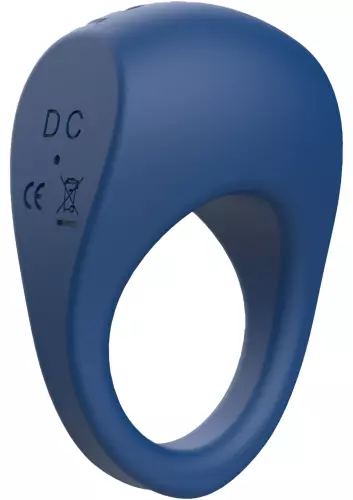 Vibrierender Cockring Vicious 35 mm Blau – 3/7