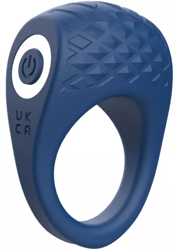 Vibrierender Cockring Vicious 35 mm Blau – 6/7