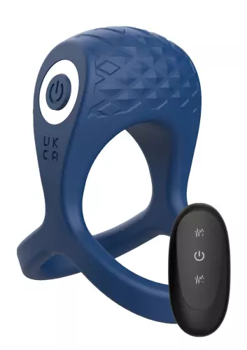 Vibrating Cockring Brutal 45 mm Blue – 1/7